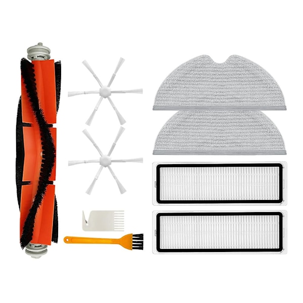 Reservedeler for Mi Robot Vacuum Mop 2 STYTJ03ZHM - Hovedsidebørste, HEPA-filter