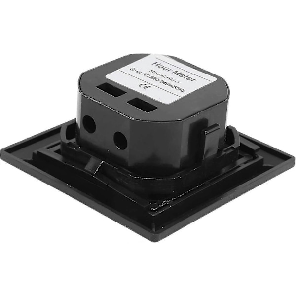HM-1 AC220/110/24V 50HZ Timetæller, Digital Display Timetæller Digital Display Omdrejningstæller Timer Værktøj Til Entreprenørmaskiner Hy