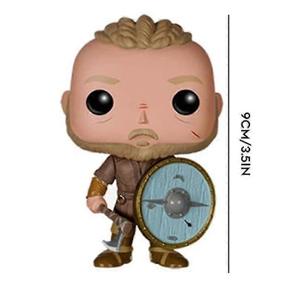 Vikings Samleobjekt PVC Pop Figur Cat Skrivebords Actionfigur Ornament Bursdagsgave For Fans
