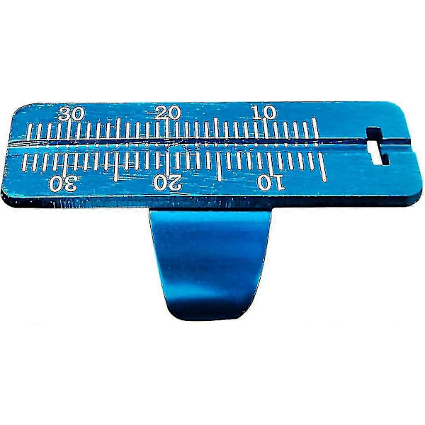 5 st Endo Mätare Fingerlinjal 35mm Aluminium Endo Mätring Rotkanal Mätinstrument