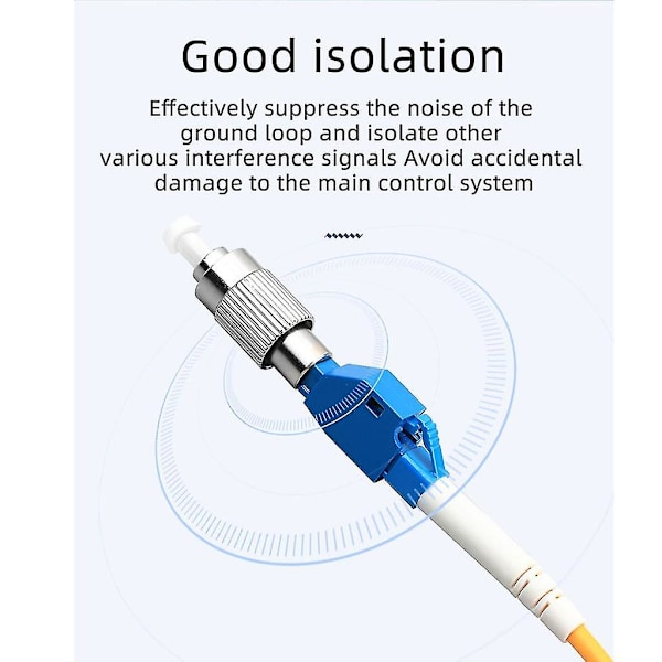 Optisk effektmätare Visuell fel lokaliserare Fc Hane Till Lc Hona Adapter Konverterare
