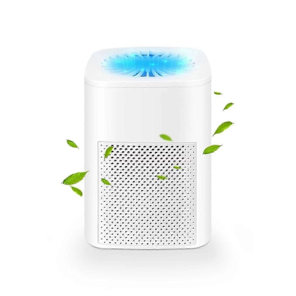 Luftrenare för allergier och astma, Luftrenare för sovrum Mini Luftrenare för hemmet, Damm, Husdjur, Inomhus, Kontor, Litet rum, Bärbar skrivbordsluftrenare
