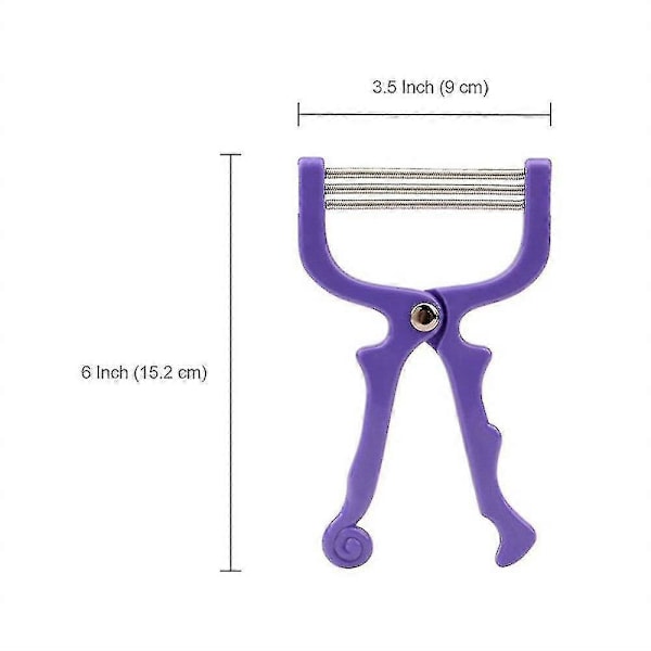 Sikker Håndholdt Ansigt Ansigtshår Fjernelse Trådning Skønhed Epilator Epi Roller Værktøj