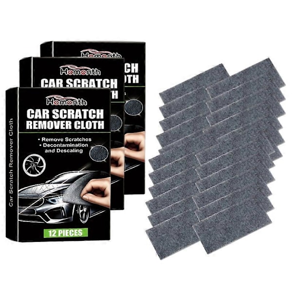 12 stk. Nano Sparkle Klud til Bilridser Nano Magisk Klud Ridsefjerner 3boxes