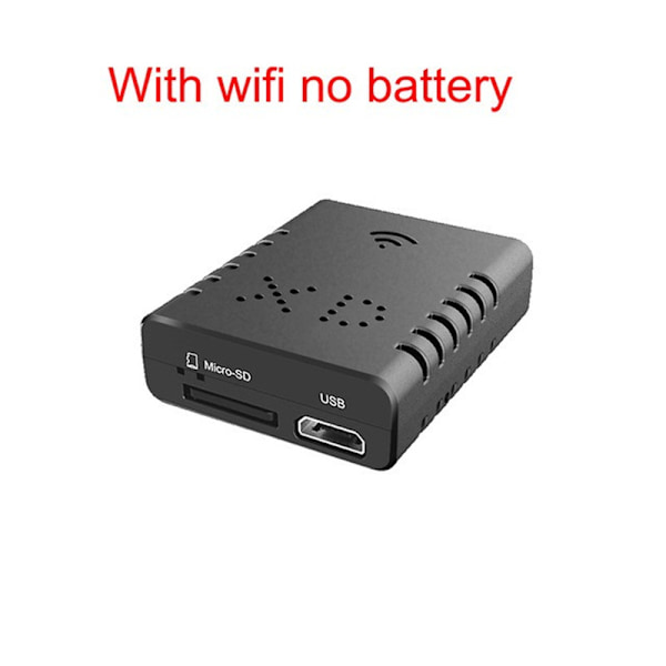 Mini Spionkamera WiFi, Minsta Dolda Kameror HD1080P med Telefonapp, Rörelsedetektering, Mörkerseende för Inomhusbruk