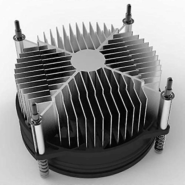 I50 CPU-jäähdytin 92mm, matalan melun jäähdytyspuhaltimen ja jäähdytyselementin kanssa sokkelille LGA 1150 1151 1155 1156, Rad-Yvan