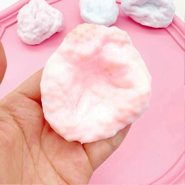 Grape Smoothie Stressboll, Druv Stressboll, Formbar Vakuumboll Stressboll, Sensorisk Fidget Squeeze Leksak för Stresslindring