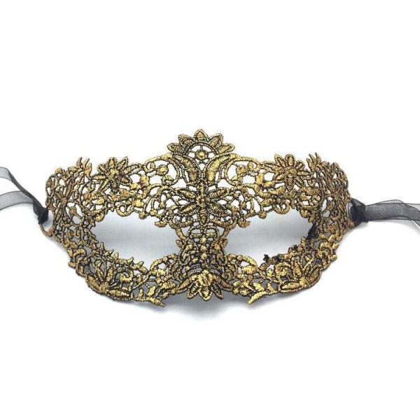 Golden Flirty Masquerade Eye maski