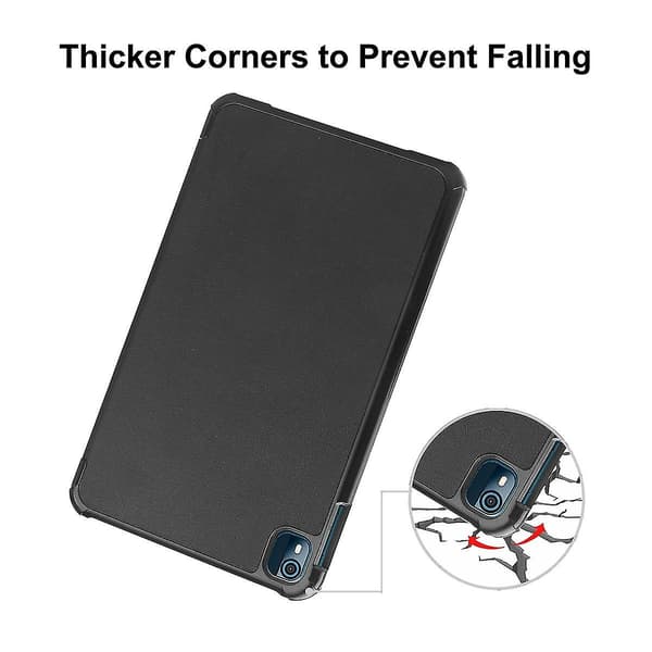 Enkay PU Læder Stand Case til Nokia T10 til Nokia T10