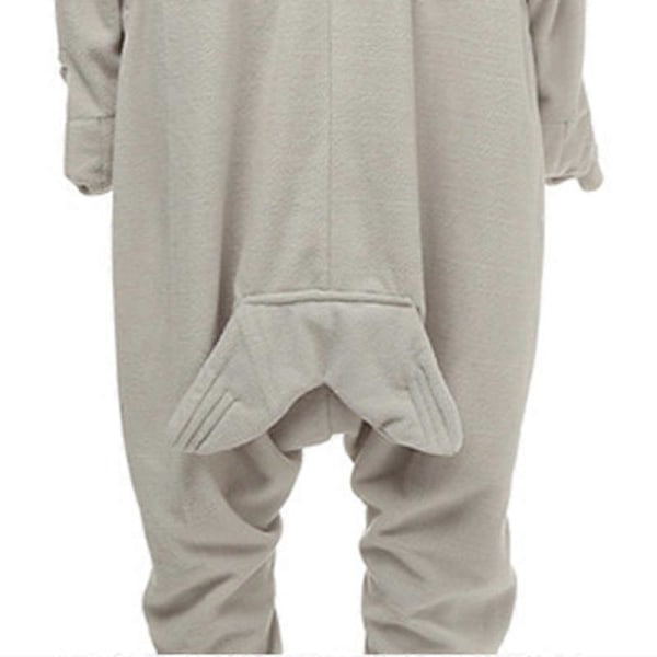 Gråsäl djur tecknad jumpsuit pyjamas herr- och damkläder för hemmet L