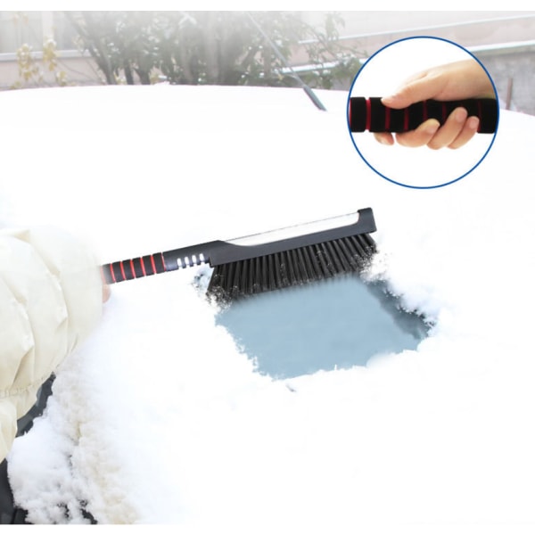 Infällbar frostborttagningsbräda för fordon för snöskrapa