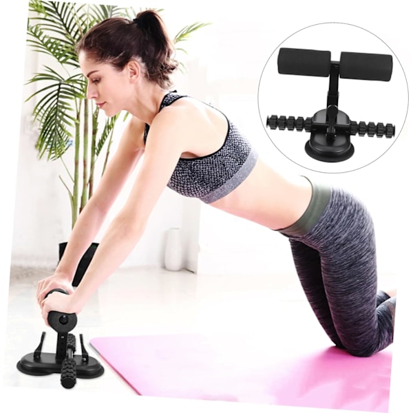 Sit-up maskin sit-up hjälp sit-up golvstång sit-up bänk sit-up träningsstång sit-up hjälpmedel utrustning magträningsmaskin fitness metall portabel