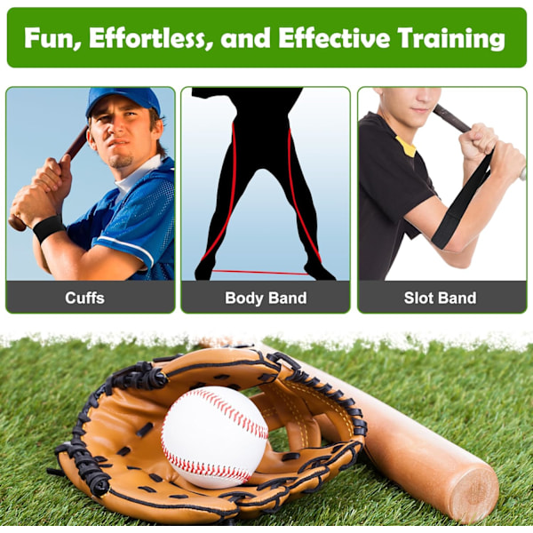 Basebollträningsutrustning Slagträning Baseboll Slagträning Sving Perfekt Slagtränare Softbolltillbehör