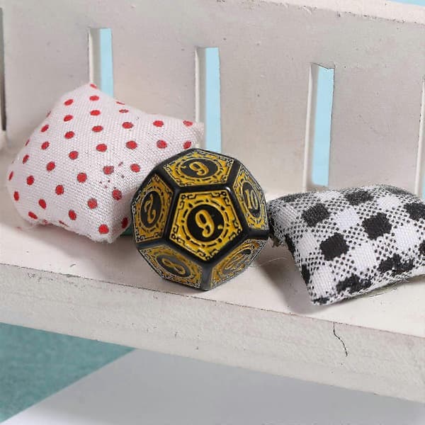10 stk. 12-sidede terninger D12 Polyhedral terninger til spil RPG Mtg terningesæt SZRH A-GB