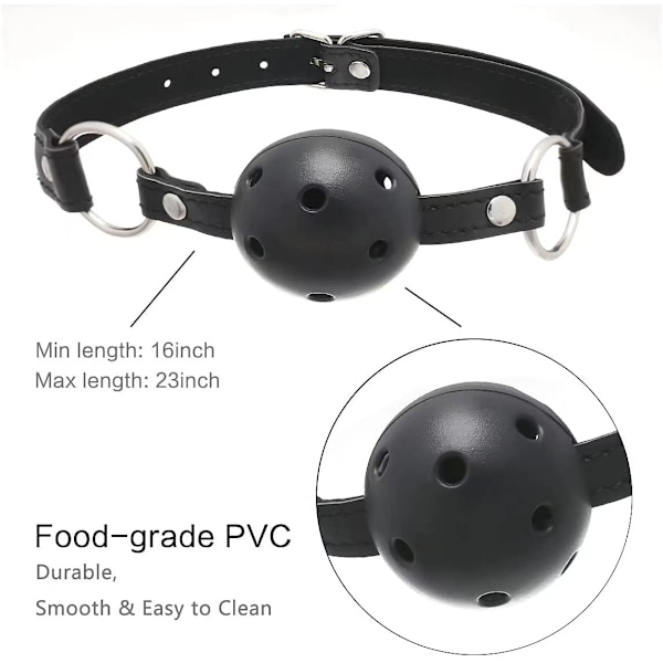 Komplett Bdsm-kit Inkluderar Handbojor Piska Mask Knebel Vuxen Erotiskt Spel