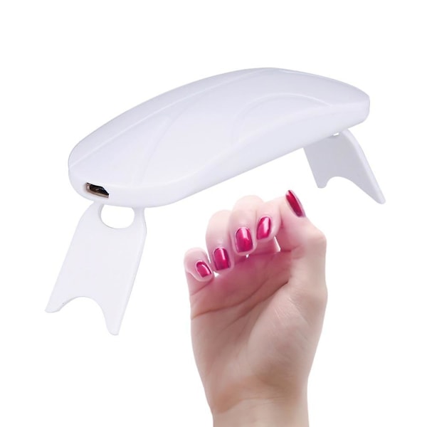 UV3 LED-lampa Portabel USB-kabel - UV Gel Nagellackstork för Naglar