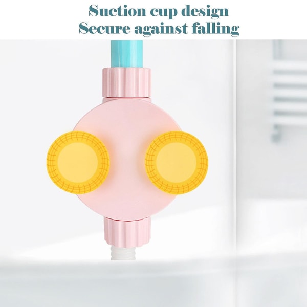 Baby Vattenspel Solblomskran elektrisk dusch (rosa)