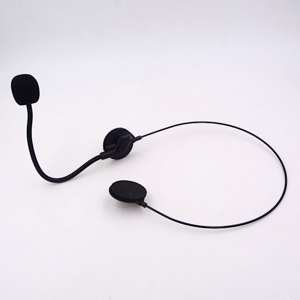 Rockstar Kostymtillbehör Headset - Falsk Rockstjärna MJ Sångare Mikrofon och Hörlurar Kostymtillbehör Rekvisita