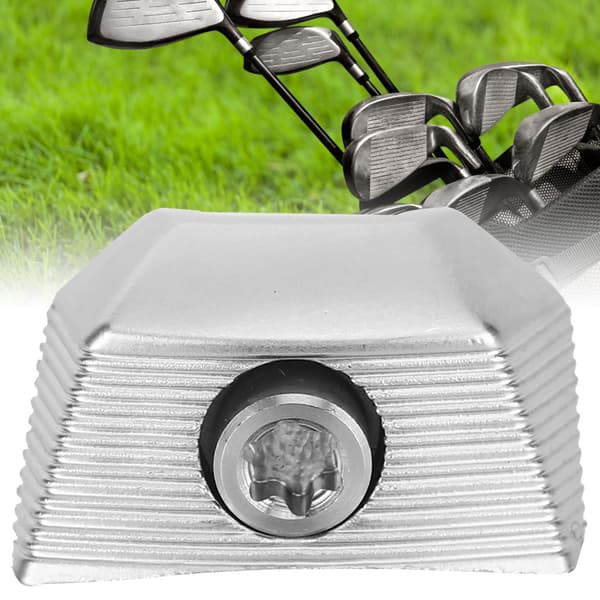 Golf Putter Vekter Skruer Golf Flyttbare Skyvevekter Driverhode Golftilbehør Sølv