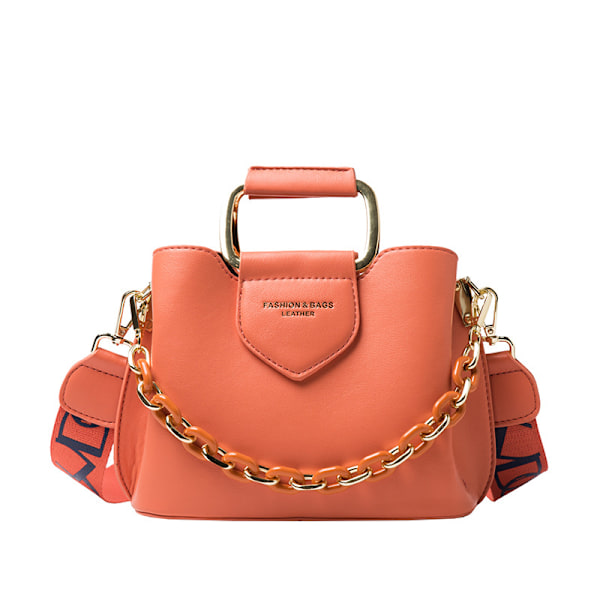 Ny stil bucket bag koreansk stil axelväska handväska kedja pendlingsväska crossbody väska dam liten väska
