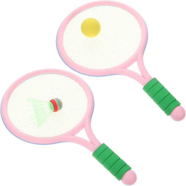 Speciellt badmintonracket för barn dubbel sport utomhus interaktivt tennisracket för föräldrar och barn