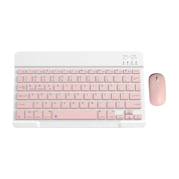 Bluetooth Tastatur & Mus Bærbar BT Trådløs Tastatur & Mus For Android PC Nettbrett PK