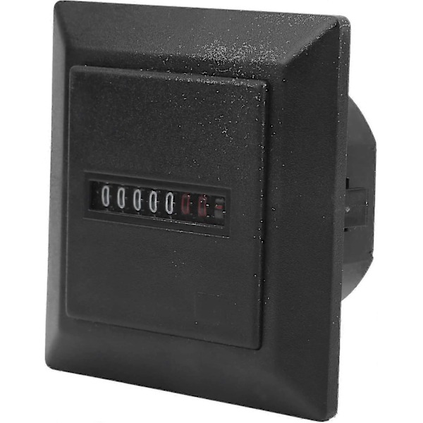 HM-1 AC220/110/24V 50HZ Timetæller, Digital Display Timetæller Digital Display Omdrejningstæller Timer Værktøj Til Entreprenørmaskiner Hy