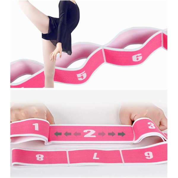 Elastikbånd, elastikbånd, multi-ring, yoga træningsbånd, latinbånd