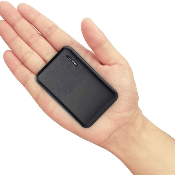 Bærbar powerbank oplader 10000mAh, eksternt batteri med høj kapacitet 2.4 A 2 porte med USB (10000mah)