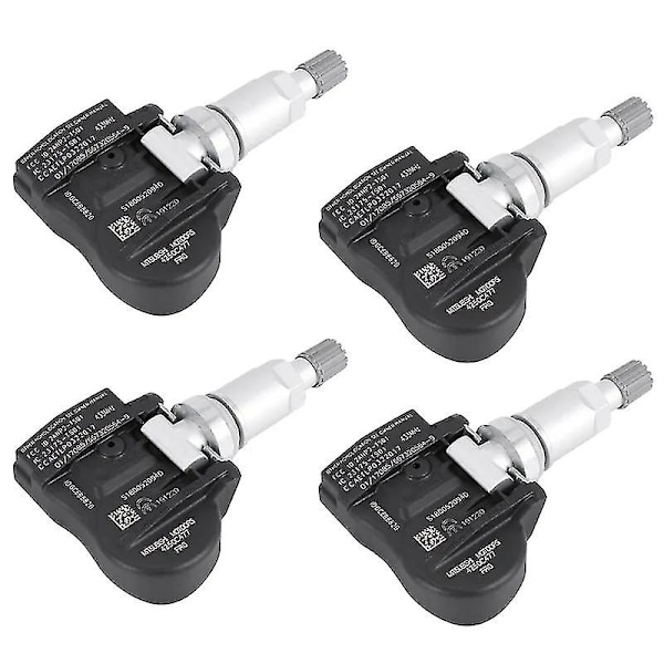 TPMS-sensor for 2014-2020 Mitsubishi Outlander 433MHz TPMS Dekktrykksensor 4250C477