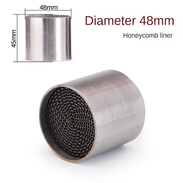 Motorsykkel Eksosdemper DB Støydemper for , 48mm