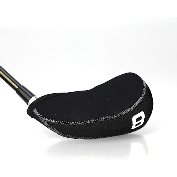 11 st/set Neopren Järnklubbhuvudskydd, Stor Storlek, Passar Alla Märken Callaway, Ping, Taylormade, Cobra, etc.