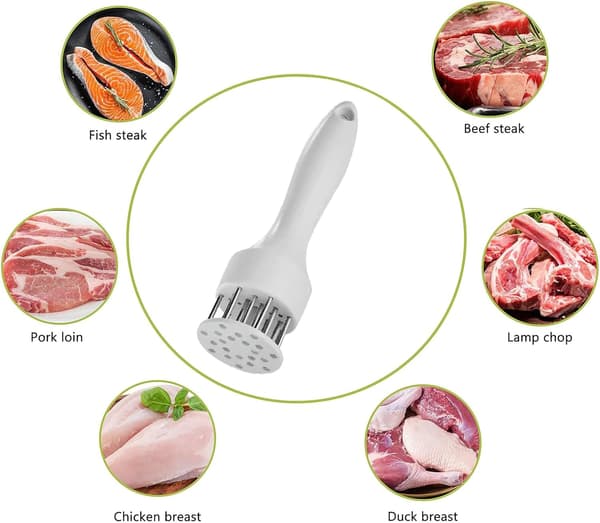 21-bladet kødmørner – Professionelt tilbehør i rustfrit stål til grill og tilberedning af okse- og svinekød