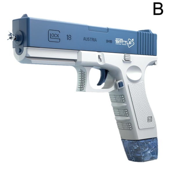 Stor vannpistol, automatisk vannpistol leketøy Splat vannpistol for blue one-size