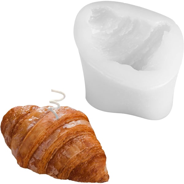 form, simulerade molds Croissant