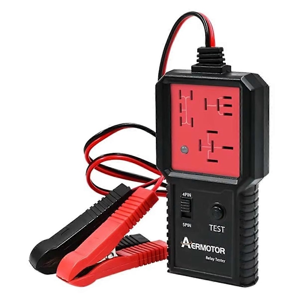 12V/24V Bilrelä Bilrelä Kortslutningstestare Automatisk Batterikontroll Elektronisk Relätestare