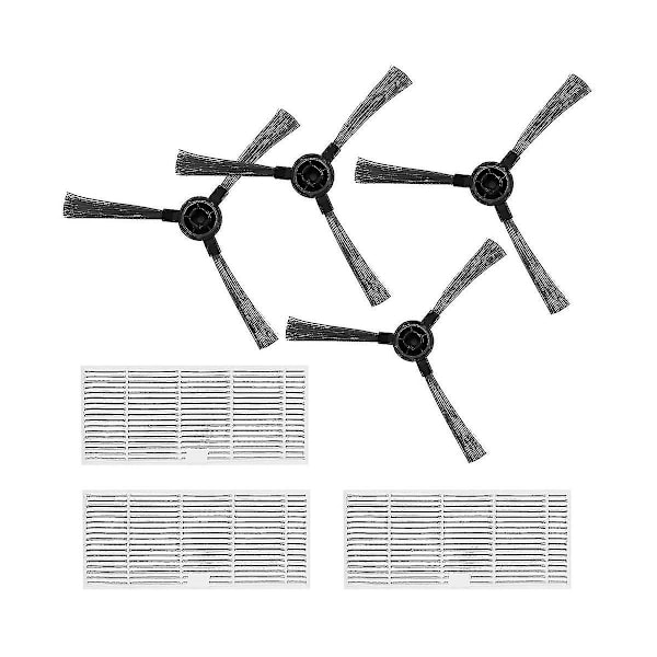 Sidebørste og Hepa-filter for Br150/br151 robotstøvsuger tilbehør reservedeler - YUHAO