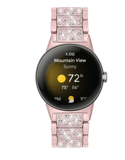 Rhinestone Metallarmband Google Pixel Watch / Watch 2