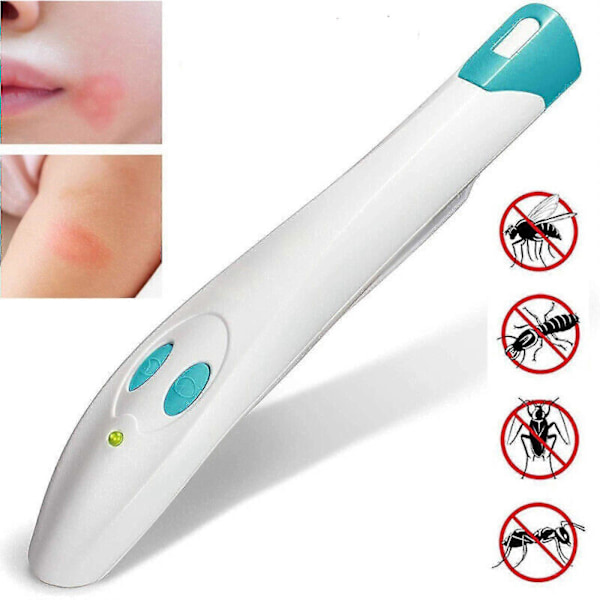Bite Away - Stikheler - Elektronisk varmepen lindrer kløe uden kemikalier 1pcs