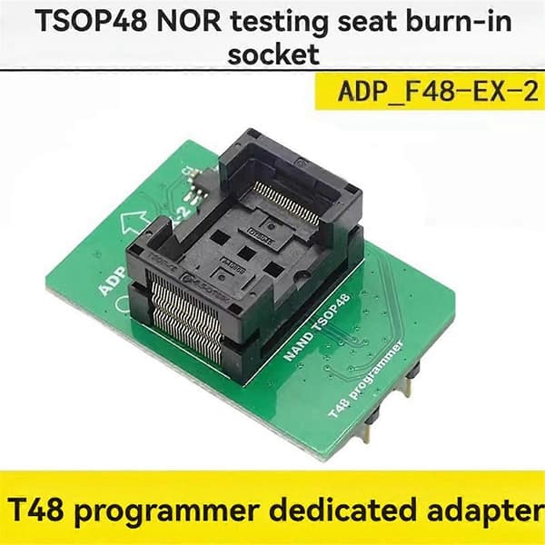 TSOP48 NOR Programmer Adapter Wire Burning Socket til T48 Chip Socket