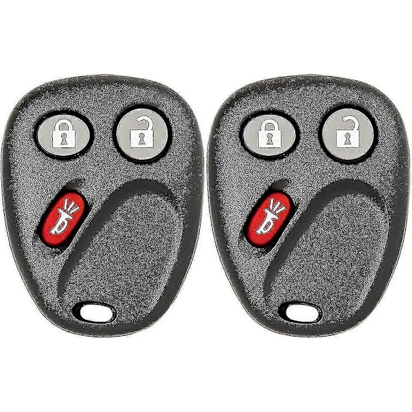Ny Ersättnings Nyckellös Fjärrkontroll Bilnyckel Fob För Vissa Silverado Tahoe Sierra Yukon Suburban Hummer Sierra Fordon Som Använder Fcc Lhj011