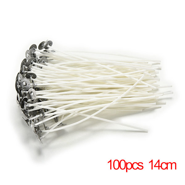 100 st Fem storlekar 8/10/12/15/20 cm Ljushållare Bomull Cor 8CM