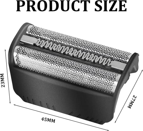 Barberhode 30B Kompatibelt med Braun 3-serie erstatningsbarberhode