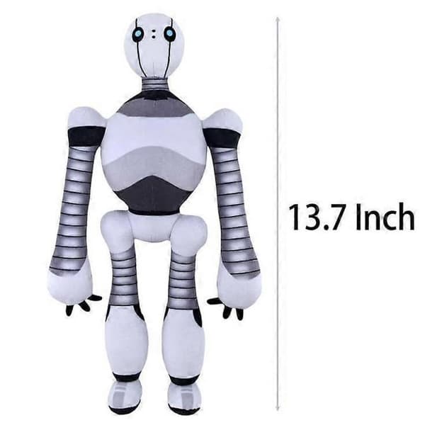 Vilda robot plyschleksaker för barn, mjukt gosedjur robotkompis