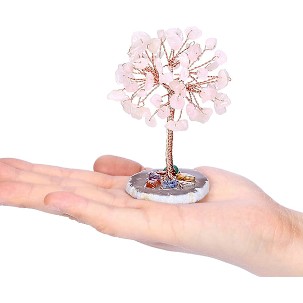 Miini Livets Tre Chakra Dekor Feng-shui Naturstein Håndverk