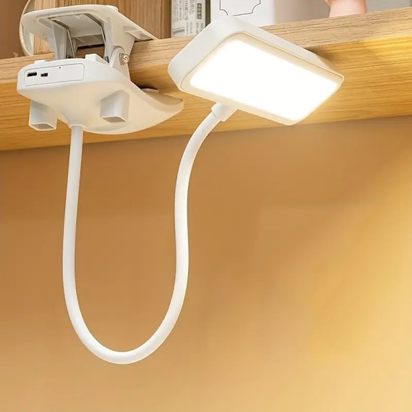 Himmennettävä pöytälamppu 3 tasoa kosketushimmennys silmien suoja LED-pöytälamppu yövalo USB-ladattava opiskelulamppu