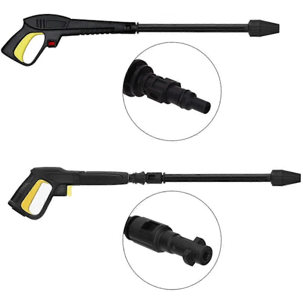 Roterende rengjøringslanse for Karcher K2 K3 K4 K5 K6 K7, bil roterende jetlanse pistol for Karcher K2~K7 serie høytrykksvaskere