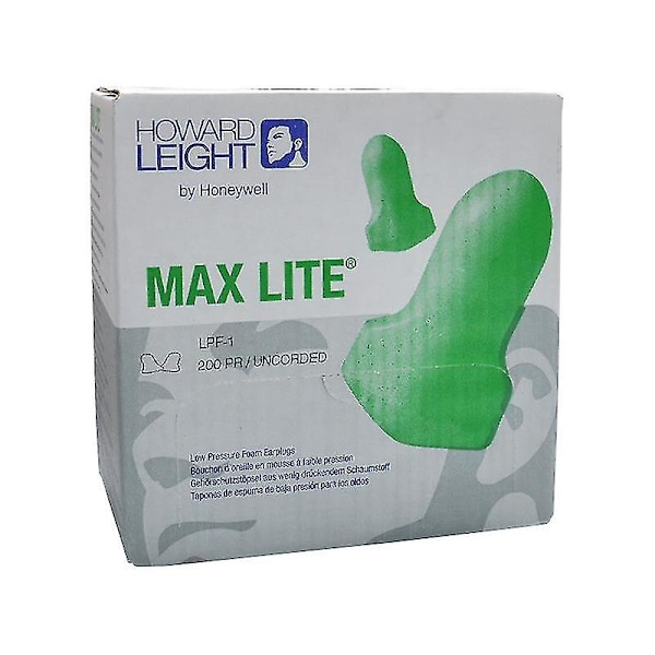 100 stk Honeywell Bagu Lpf-1 Lydtette Ørepropper Verksted Støyreduksjon Anti-Støy Ørepropper Lea