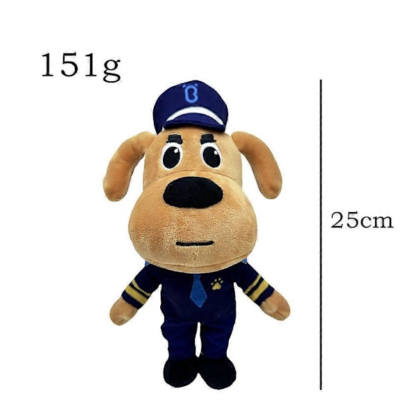 Sheriff Labrador Plysch Hundleksak Gosedjur Hem Soffa Plyschdekorationer Festgåvor Presenter