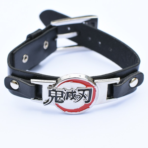 Anime Peripheral Ghost Slayer Blade Manzhan Tanjiro Sun Goddess Student Armband Naruto Ninja Läderarmband Section 2